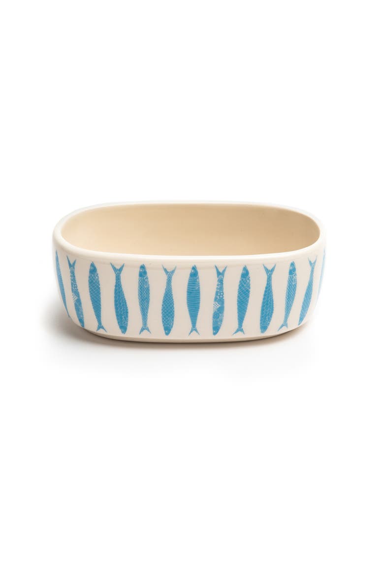 5.25 Inch Oval Cat Dish Faro, Main, color, Multicolored