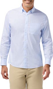 Mizzen+Main Kennedy Trim Fit Performance Button-Down Shirt