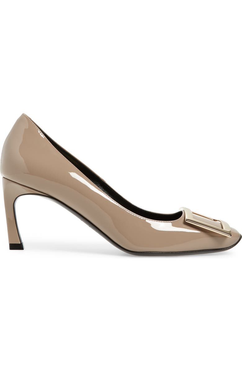 Roger Vivier Belle Vivier Trompette Pump, Alternate, color, Cement Grey
