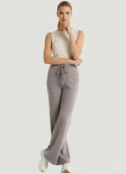Majestic Filatures Stretch Organic Cotton Knit Drawstring Pant