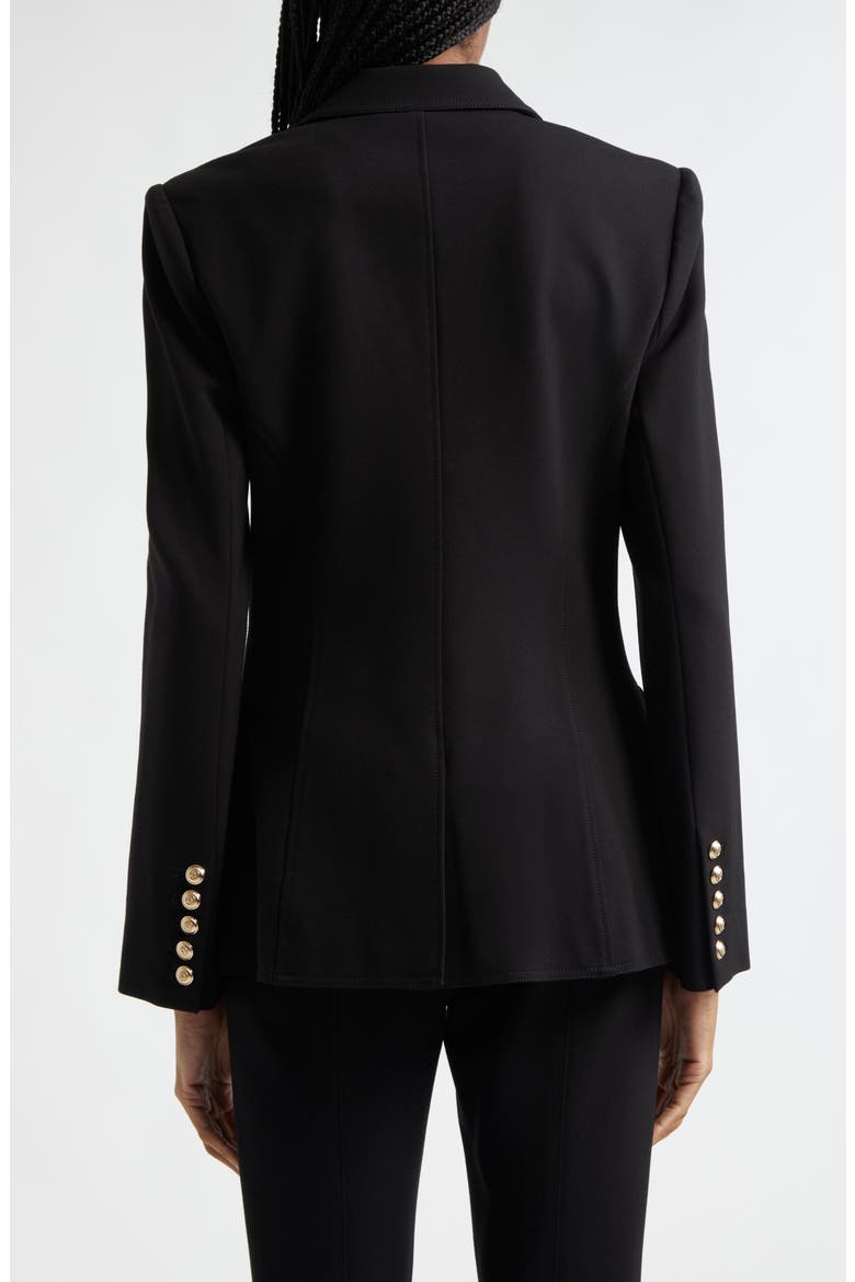 Danicka One-Button Blazer, Alternate, color, BLACK