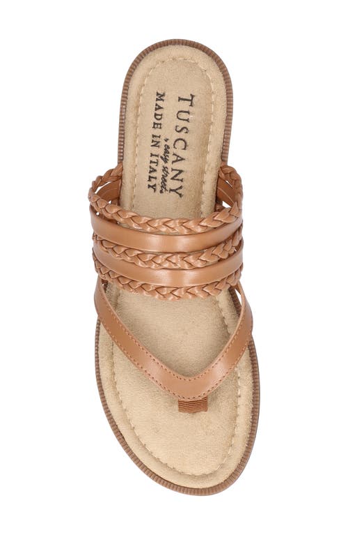 Tuscany By Easy Street® Anji Flip Flop In Tan