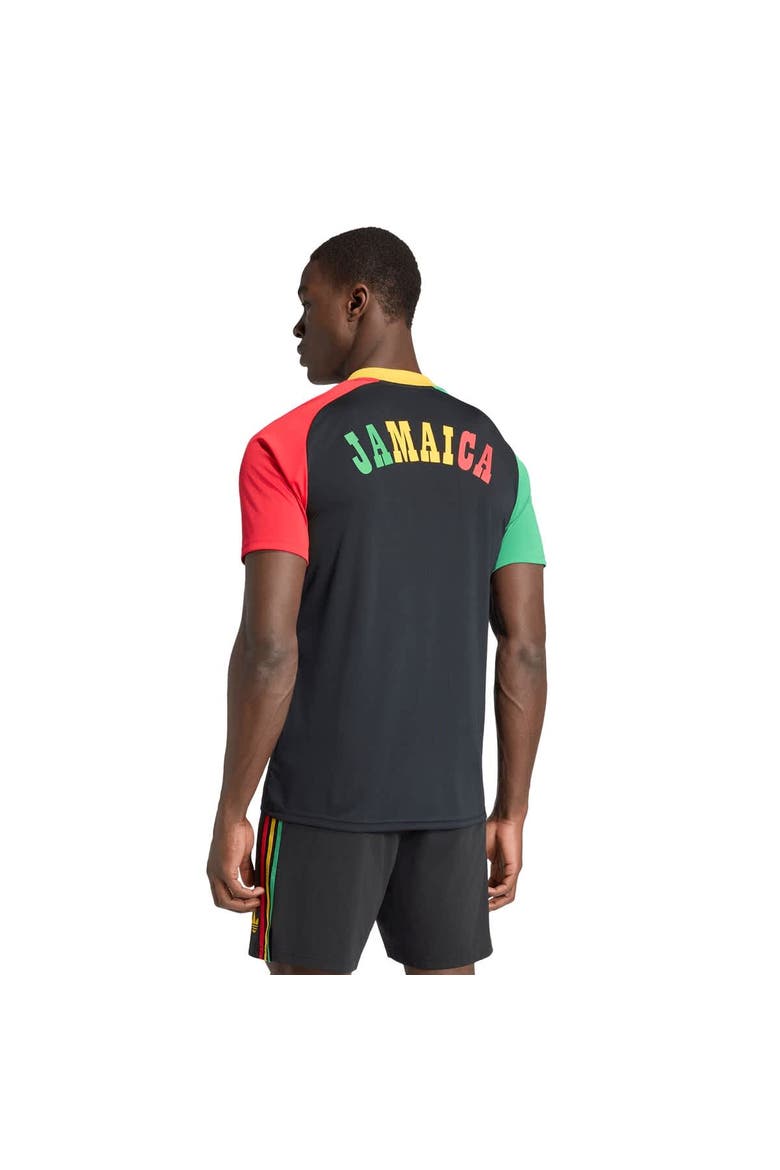 Men's adidas Black Jamaica National Team 2026 Pre-Match Training Jersey, Alternate, color, Black