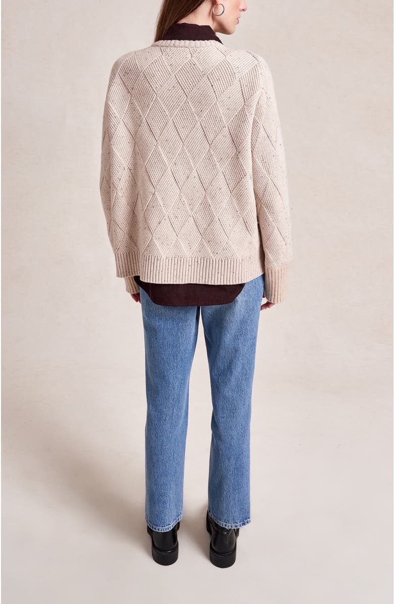 La Ligne Nuage Sweater, Alternate, color, Oat