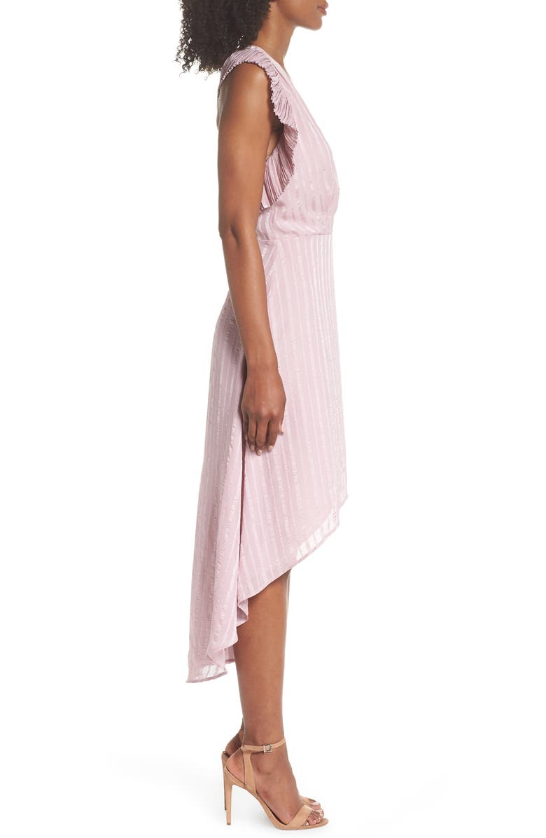 Chelsea28 Shadow Stripe Midi Dress, Alternate, color, 