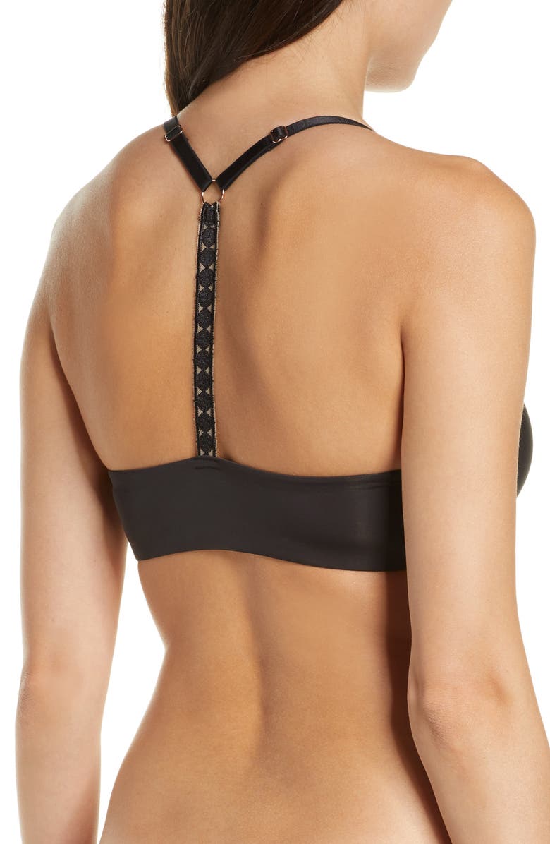 Skarlett Blue Swoon Front Close Underwire T-Shirt Bra, Alternate, color, 