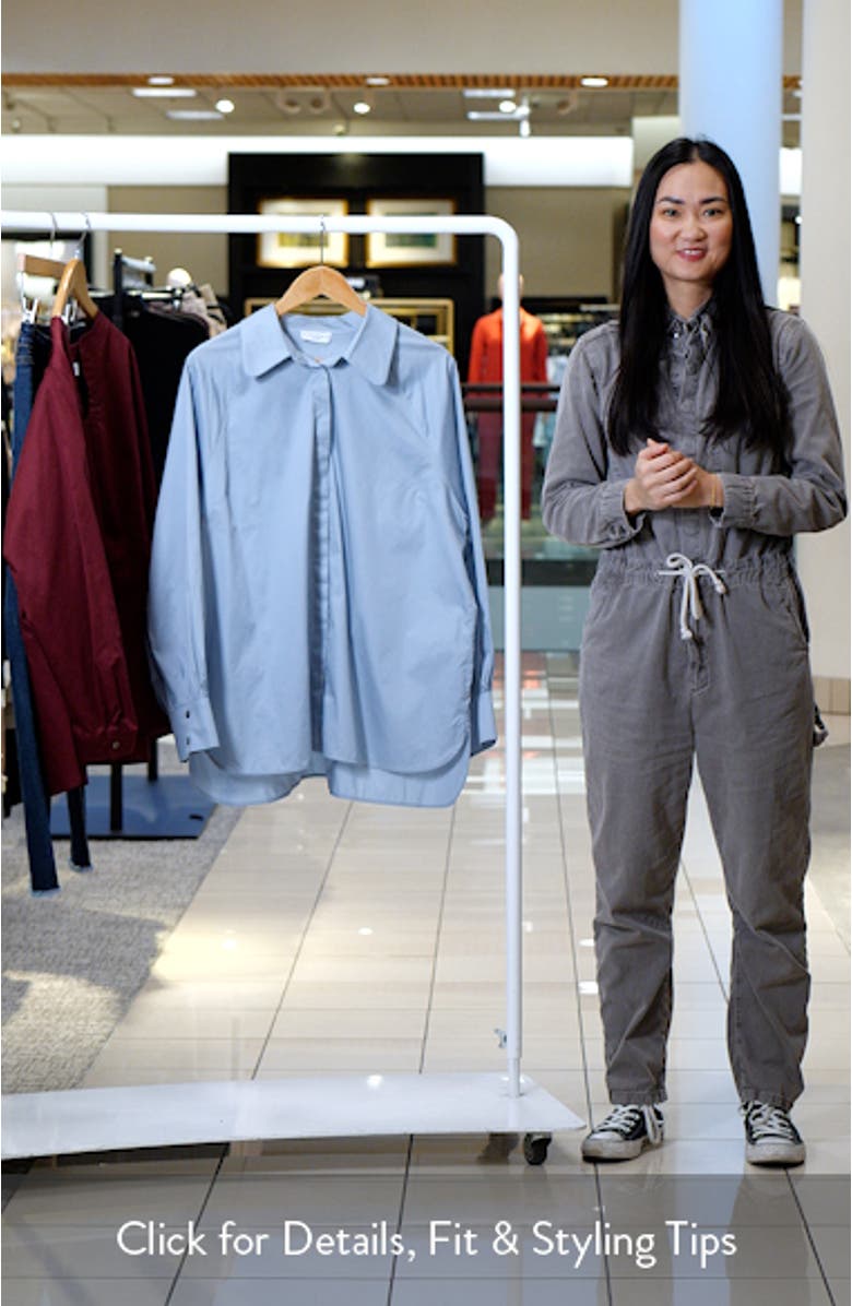 Brook Cotton Button-Up Shirt, sales video thumbnail