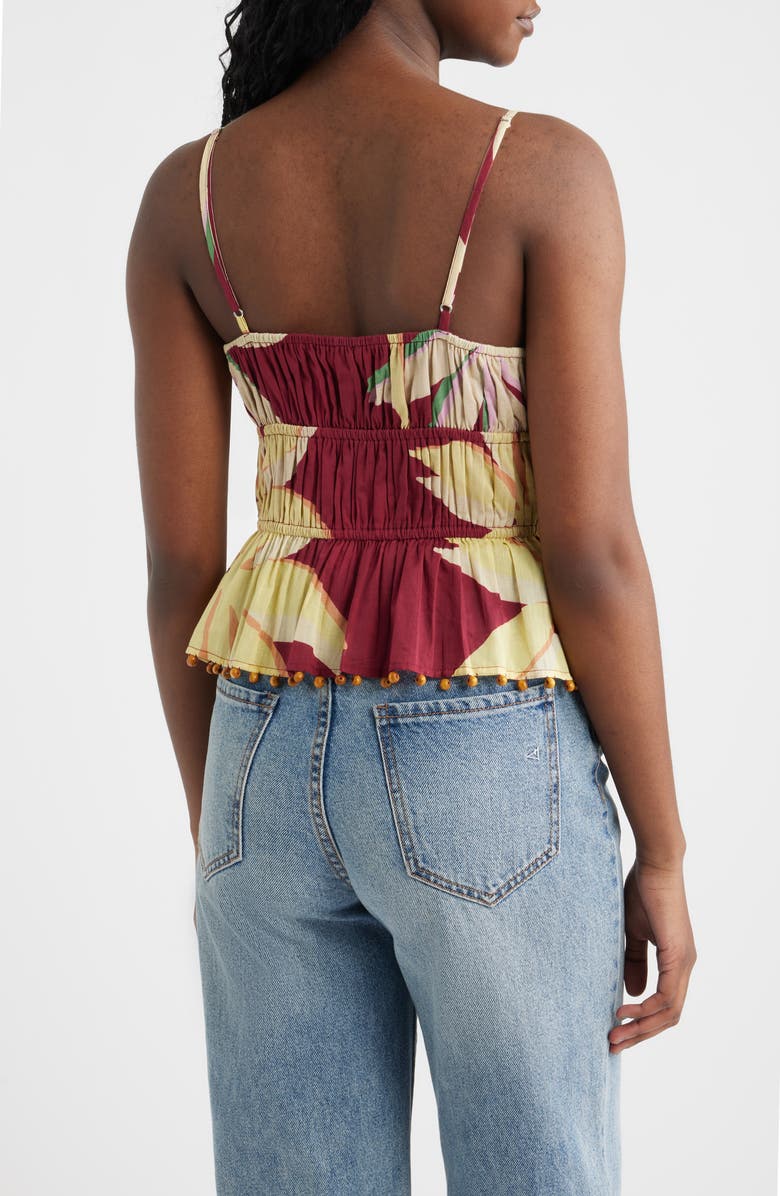 Rails Theda Tiered Camisole, Alternate, color, Red Palma