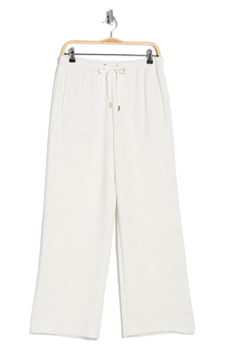 Nanette Lepore Play Wide Leg Activewear Pants, Alternate, color, Oatmeal Heather