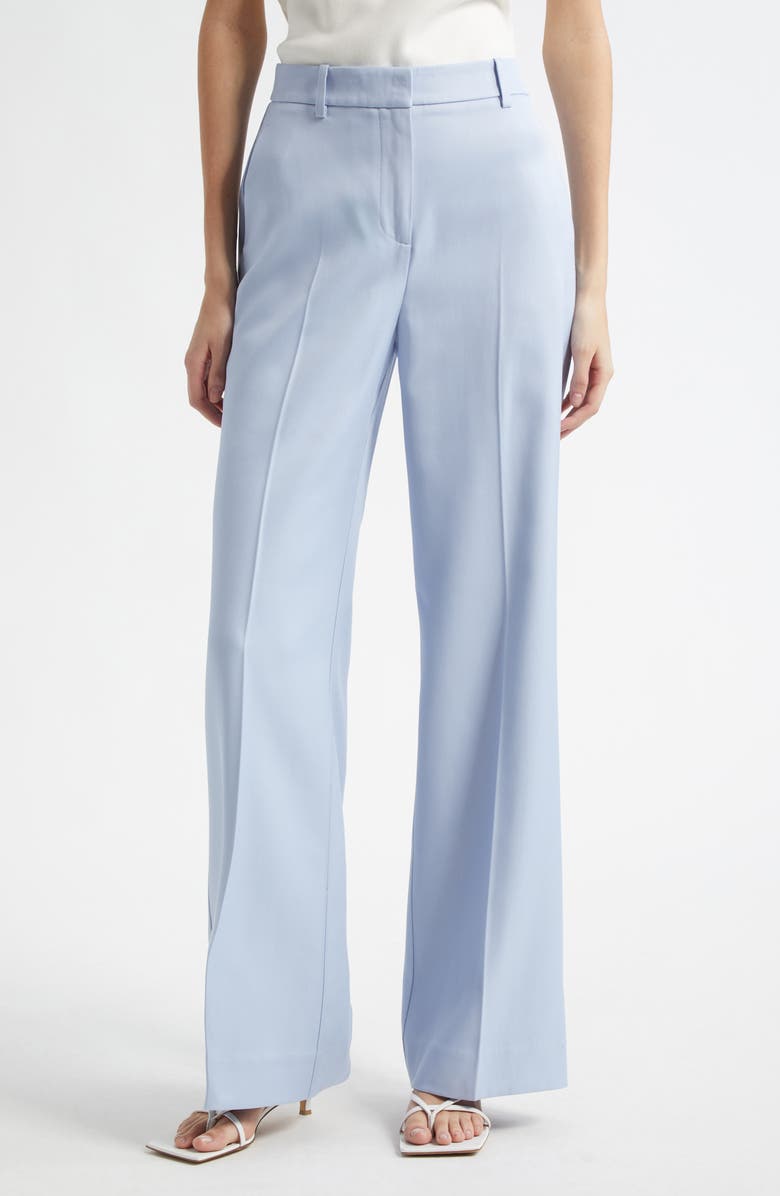 Reiss Millie Wide Leg Pants, Main, color, Blue