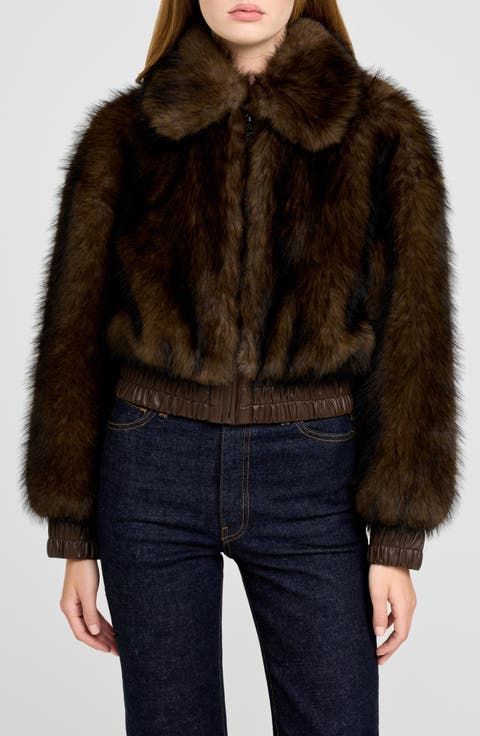 Nathalie Faux Fur Jacket