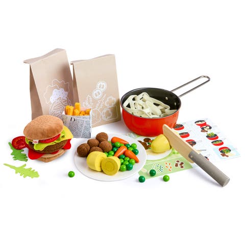 Creative Play - Fresh Box - Pretend Play Meal Kit with Recipe Cards