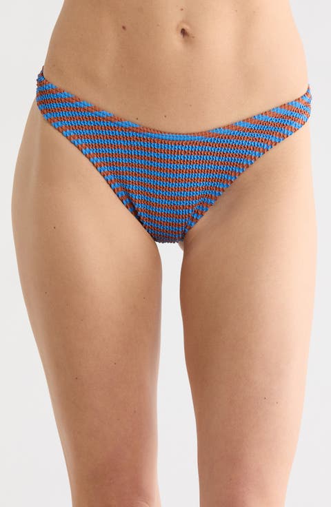 Summer Hi Stripe Skimpy Hike Bikini Bottoms