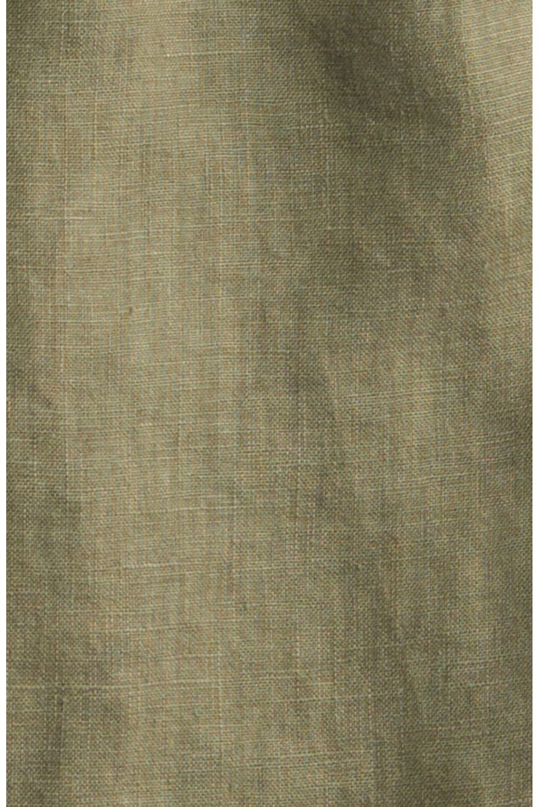 Two Palms Linen Utility Jacket, Alternate, color, TEA LEAF