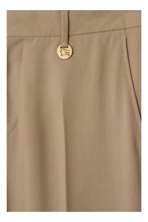 Burberry Wool Tailored Trousers In Puddle