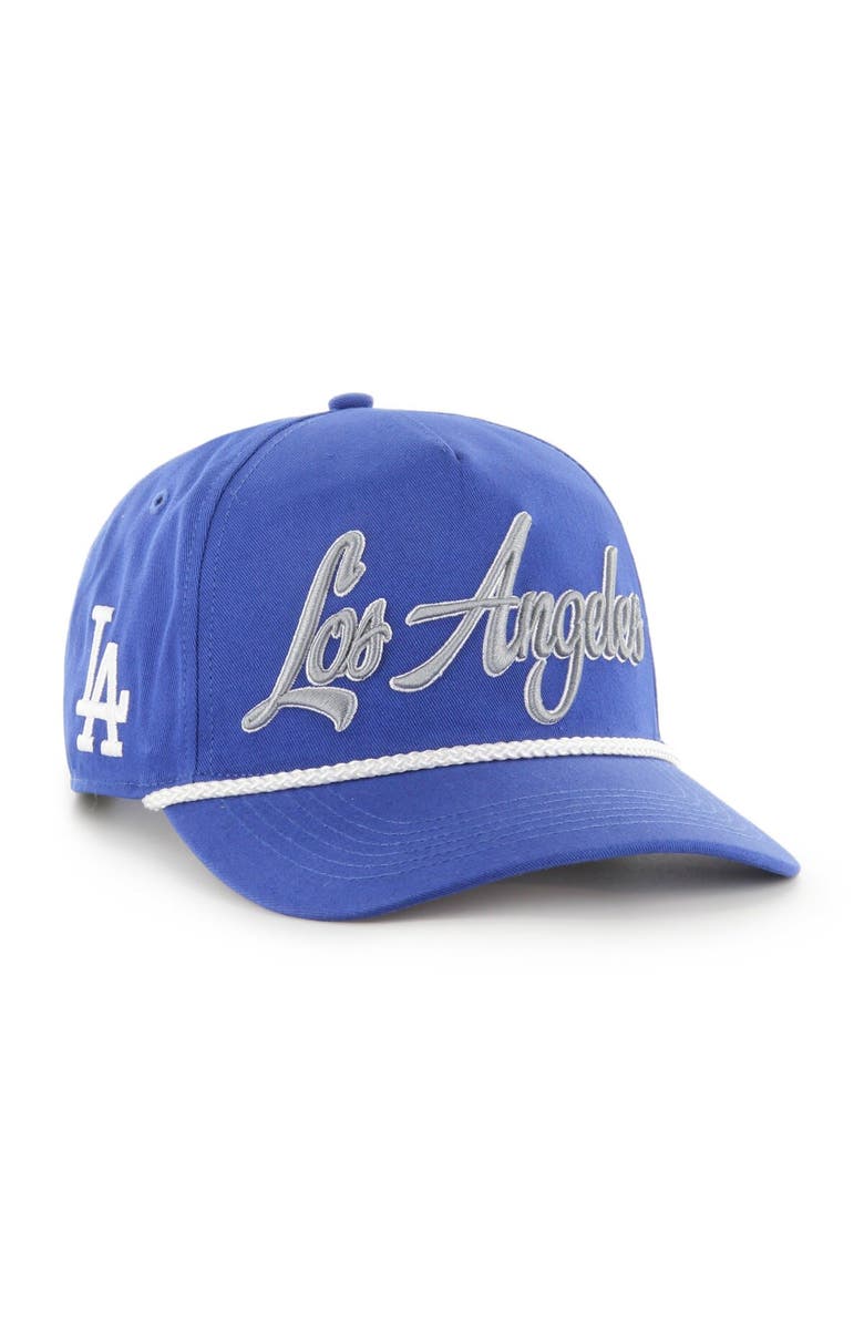 '47 Men's '47 Royal Los Angeles Dodgers Overhand Hitch Adjustable Hat, Main, color, 