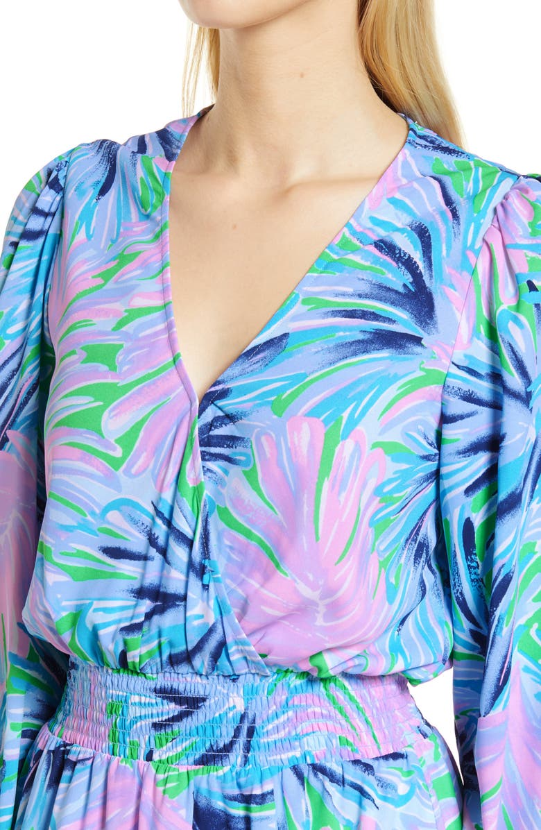 Lilly Pulitzer<sup>®</sup> Heline Long Sleeve Stretch Dress, Alternate, color,