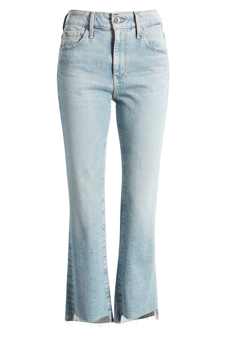 Farrah High Waist Crop Bootcut Jeans, Alternate, color, ECLIPSED