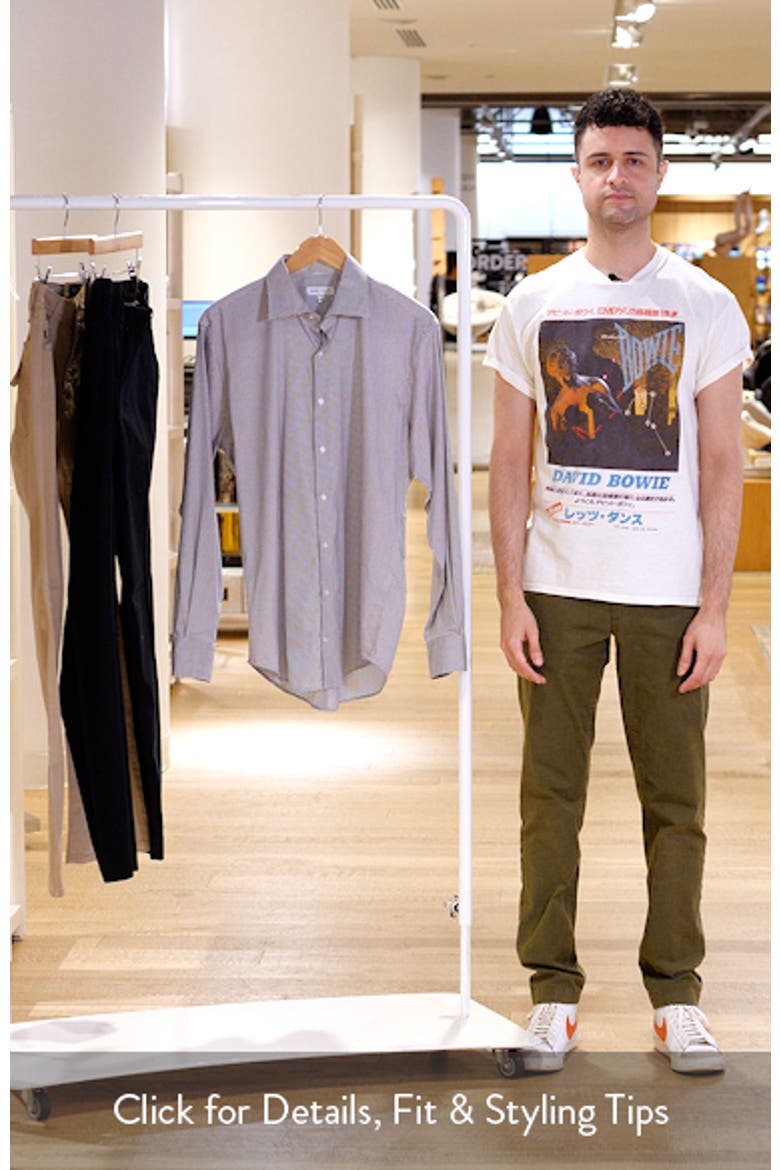 Jackson Crown Lite Microcheck Performance Twill Button-Up Shirt video