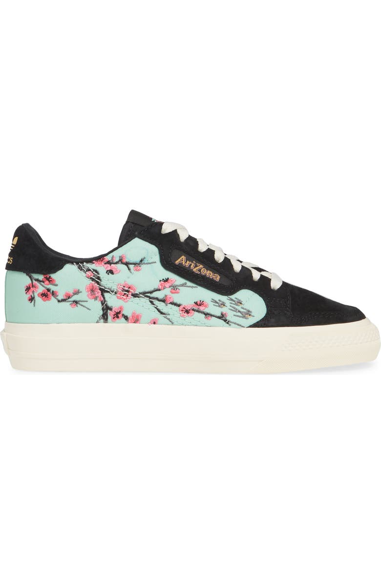 adidas Originals x AriZona Iced Tea Continental Vulc Embroidered Sneaker, Alternate, color,