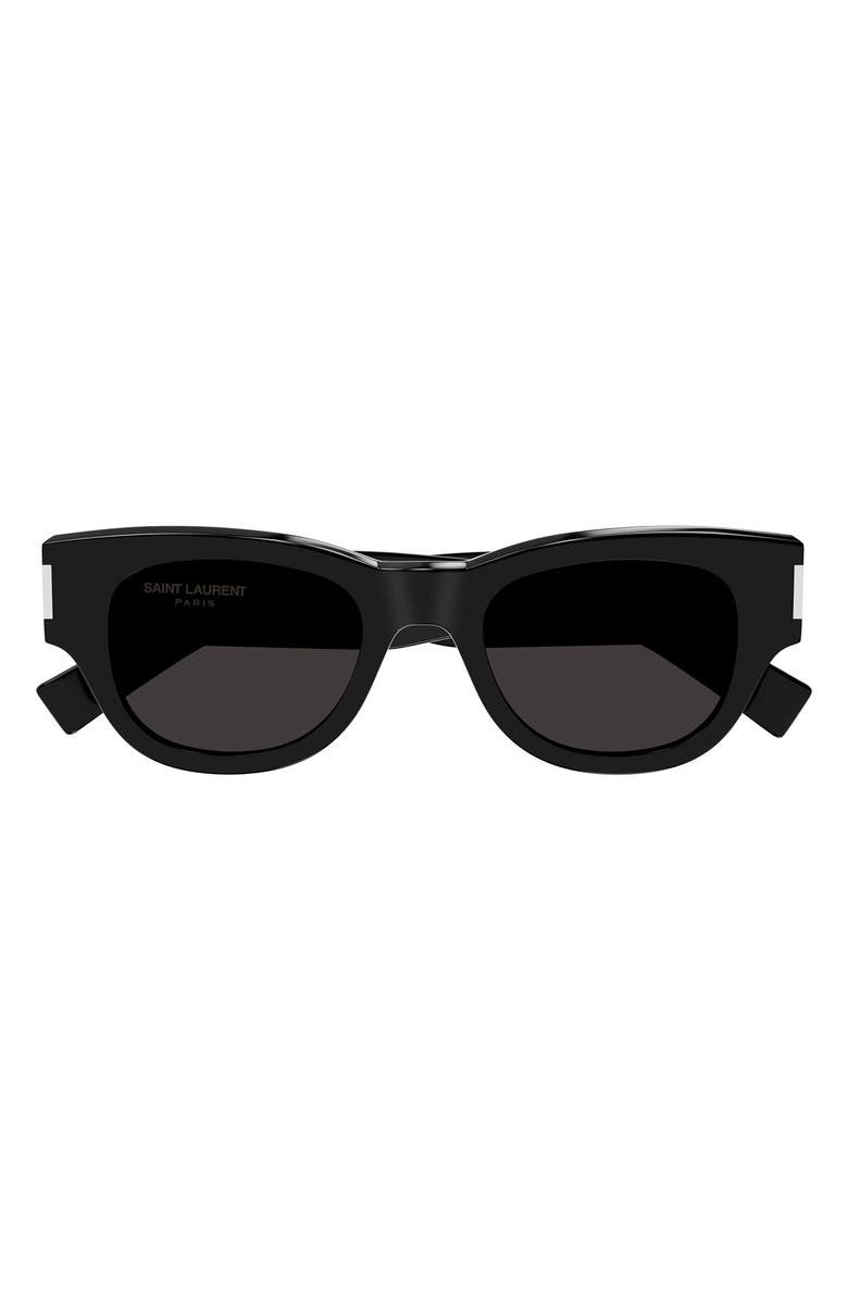 Saint Laurent 49mm Cat Eye Sunglasses, Main, color, 
