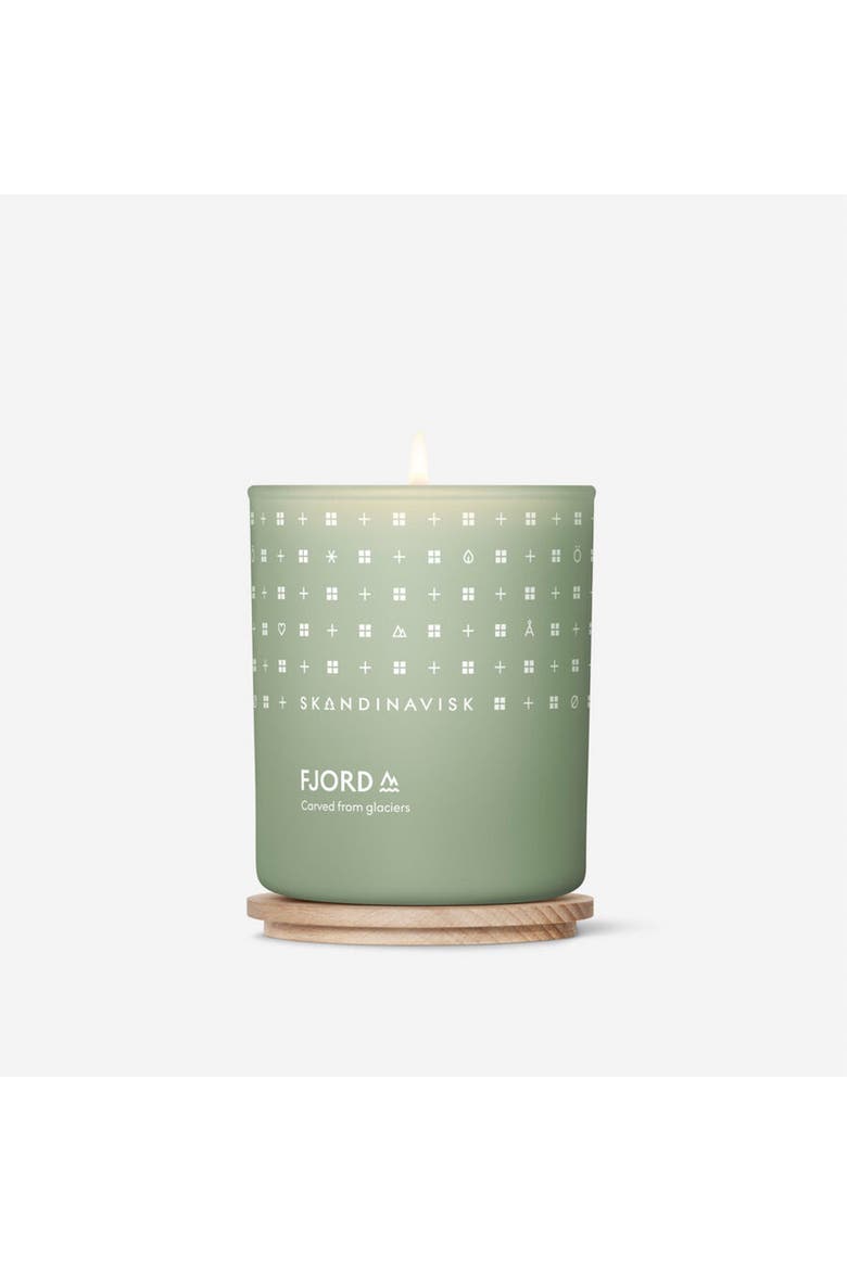 FJORD Scented Candle 200g, Alternate, color, Green