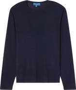 Robert Talbott Lawrence Wool Silk Fine Gauge Jersey Long Sleeve Tee