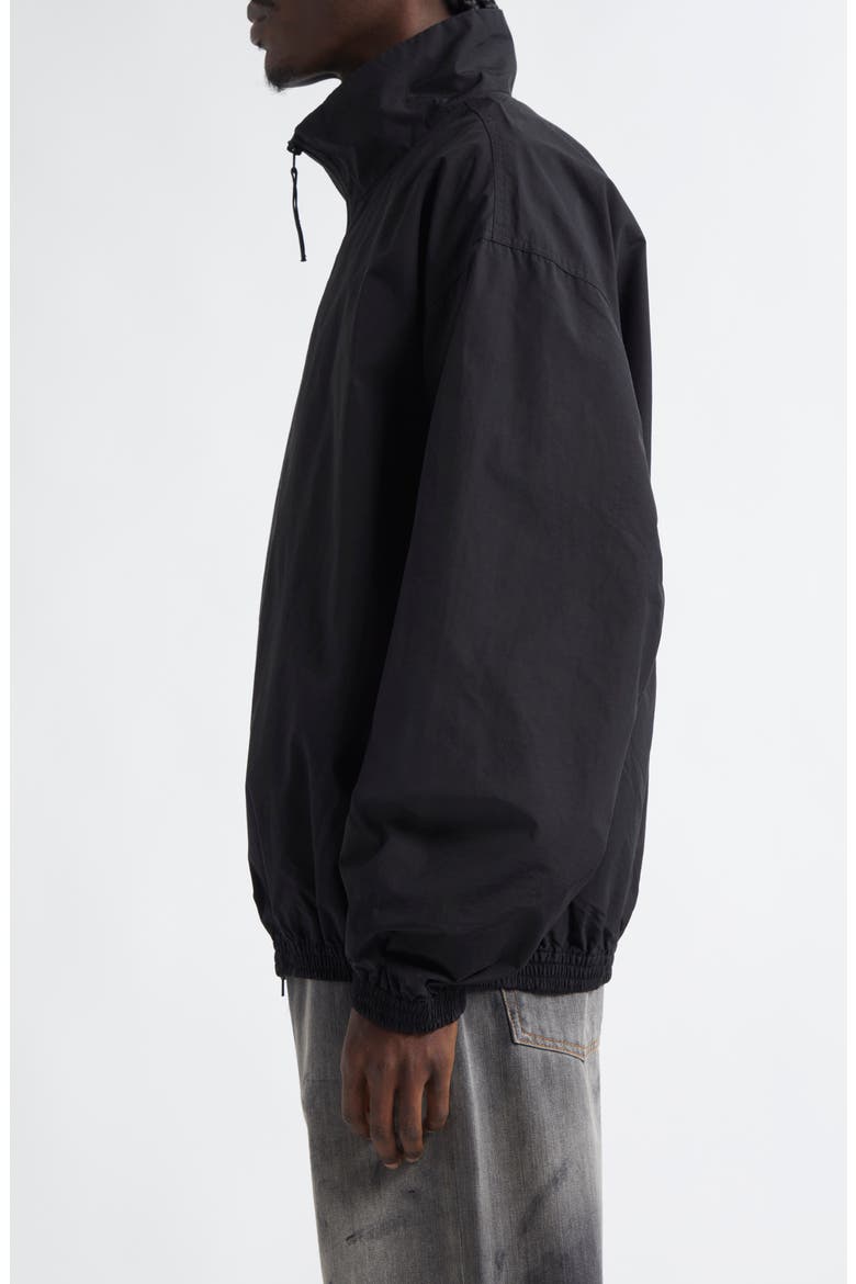 1996 Logo Embroidered Cotton & Recycled Nylon Jacket, Alternate, color, BLACK