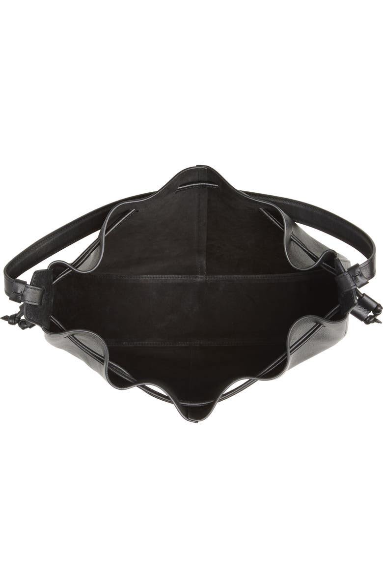 Mansur Gavriel Flores Leather Bucket Bag, Alternate, color,