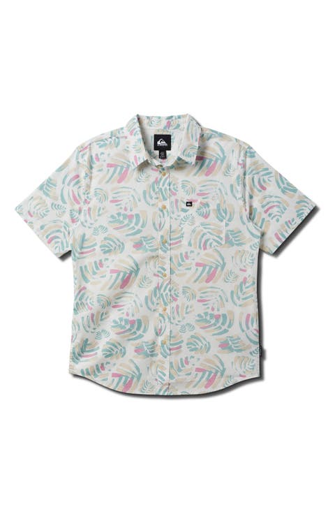 Shades Classic Short Sleeve Button-Up Shirt