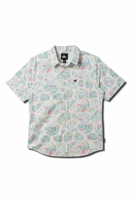 Quiksilver Shades Classic Short Sleeve Button-Up Shirt
