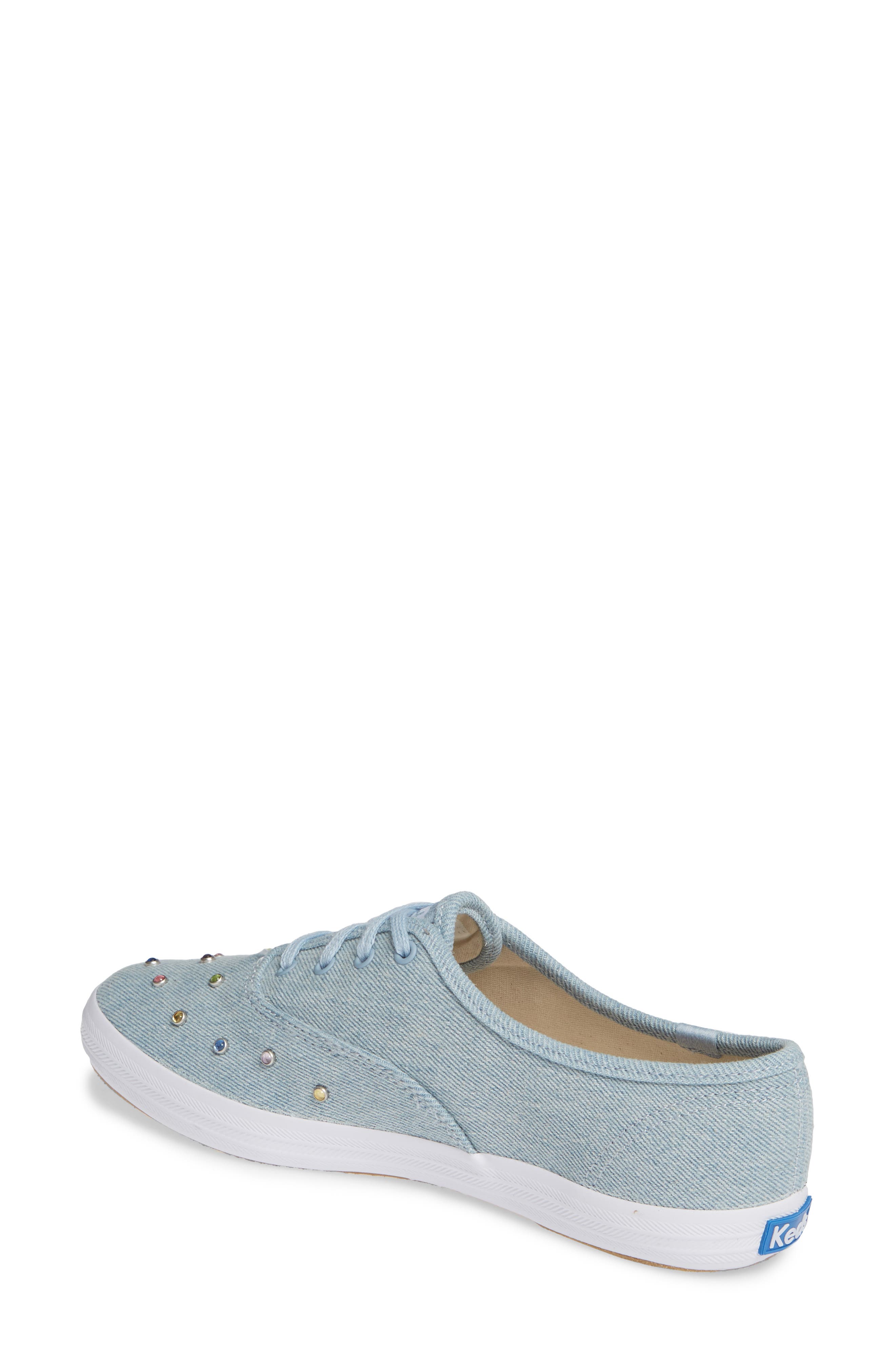 Champion Starlight Stud Sneaker, Alternate, color, LIGHT BLUE