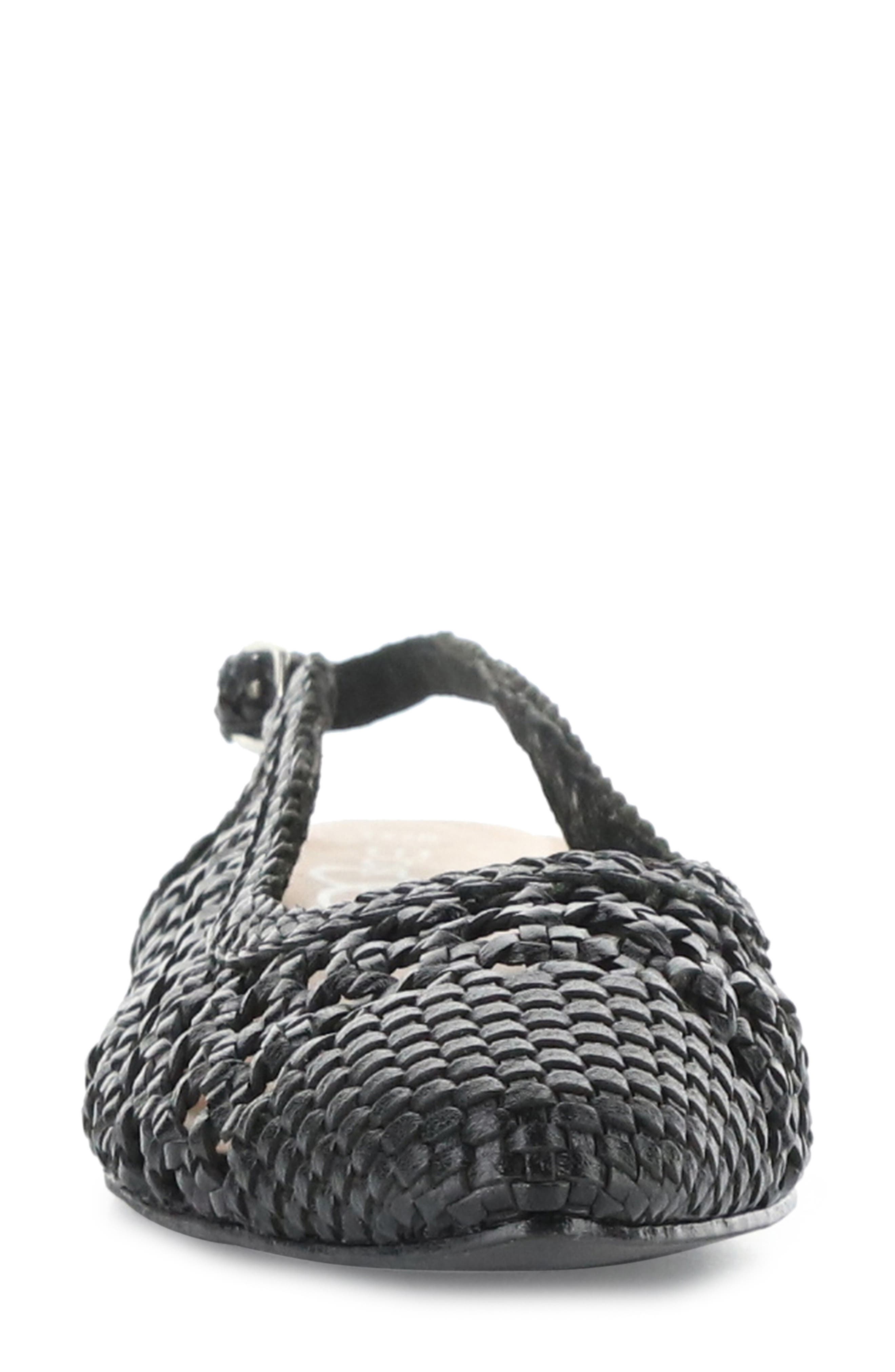 Bos. & Co. Willow Slingback Cap Toe Flat, Alternate, color, 