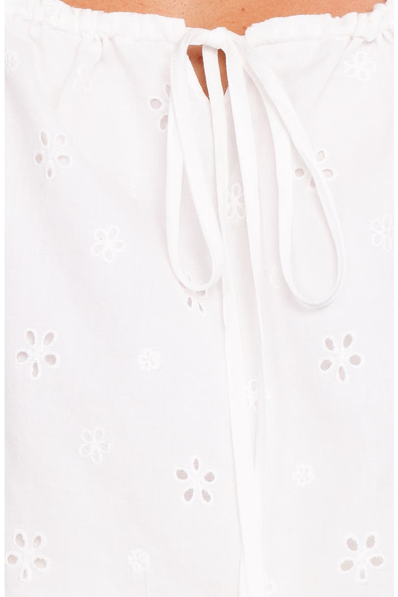 Marnie Square Neck Top, Alternate, color, WHITE