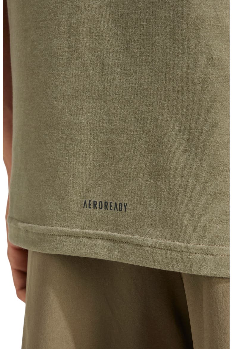 AEROREADY Performance T-Shirt, Alternate, color, OLIVE STRATA