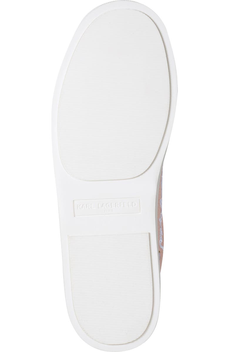 KARL LAGERFELD PARIS Cambria Mule Sneaker, Alternate, color, Peony Pink