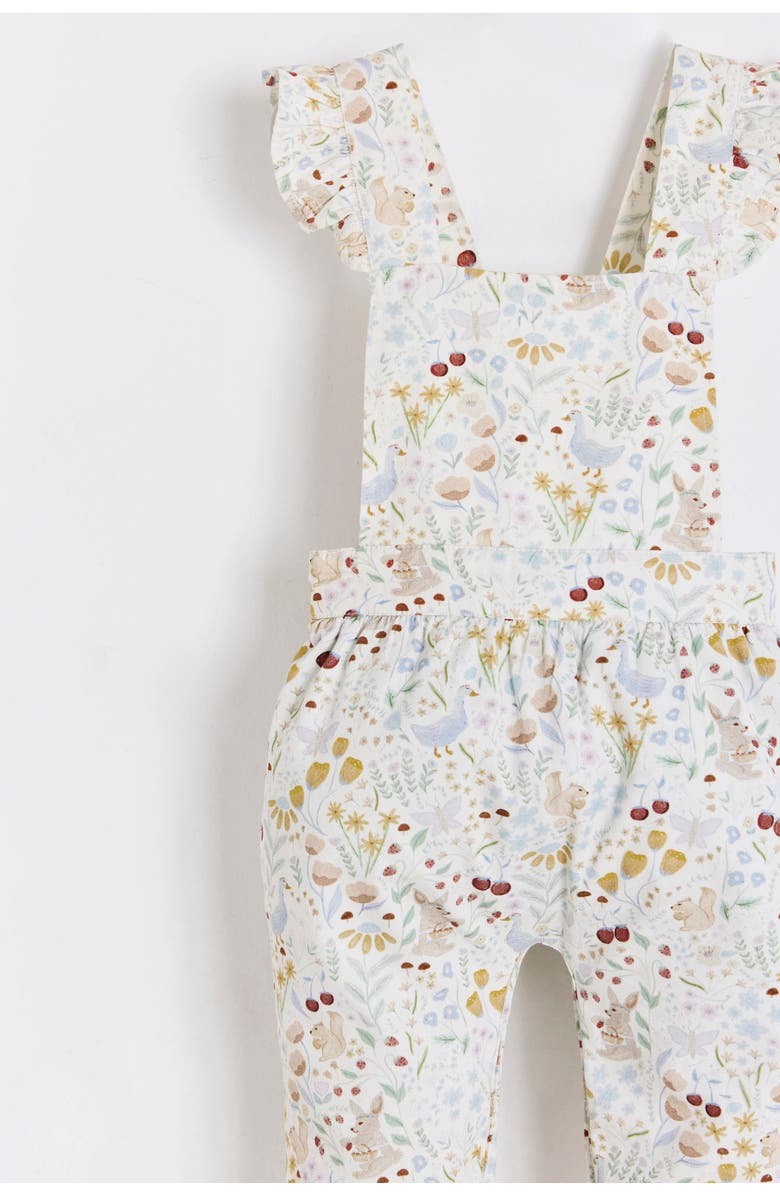 Babycottons Nicole Overall for Infant, Alternate, color, Off-White