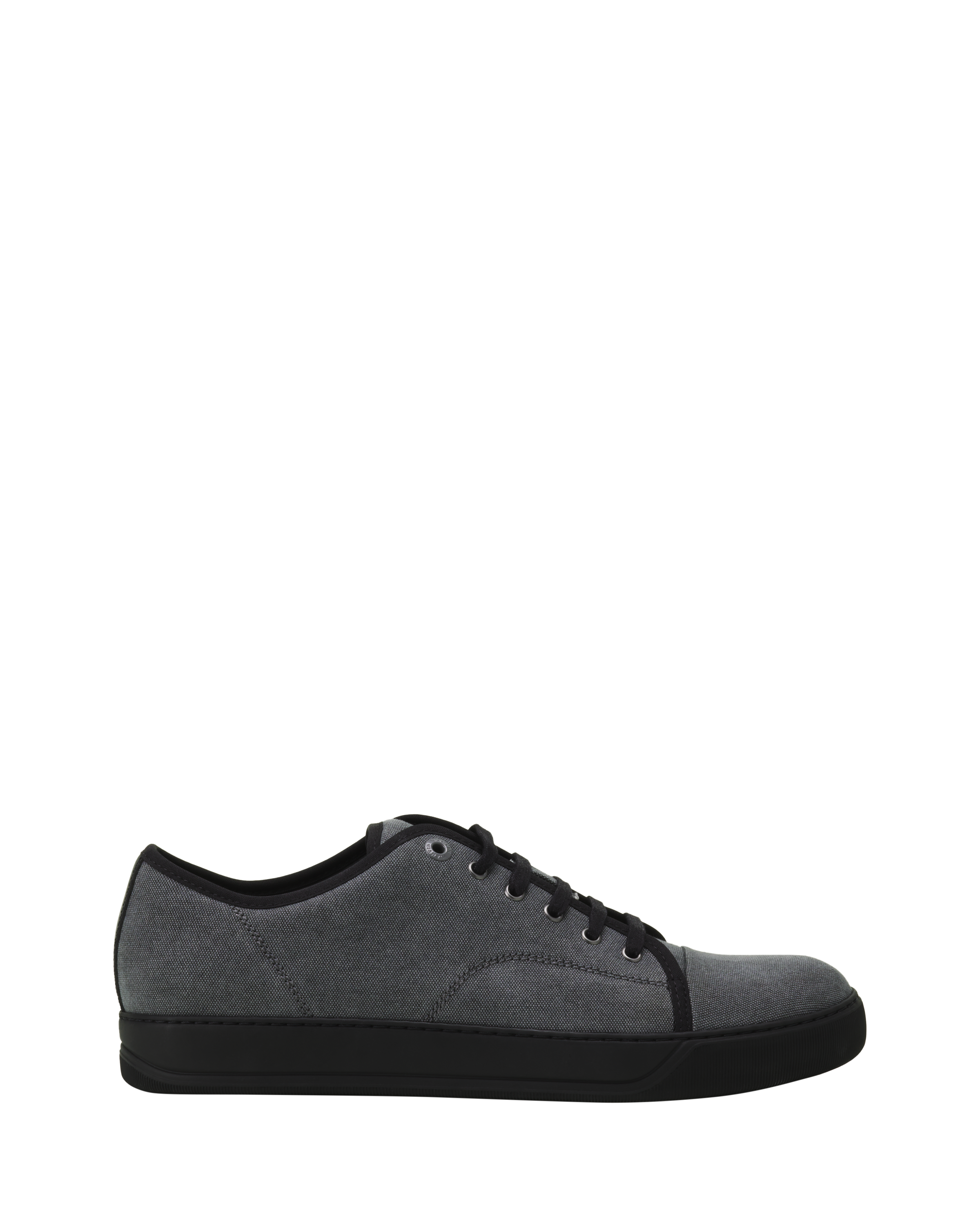 Lanvin Dbb1 Canvas Sneakers, Main, color, Dark Grey