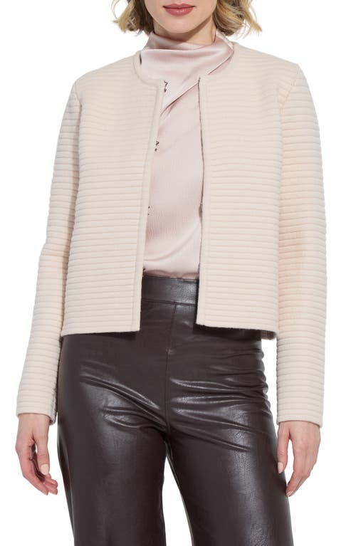 Lyssé Lysse Marigold Textured Cardigan In Pink