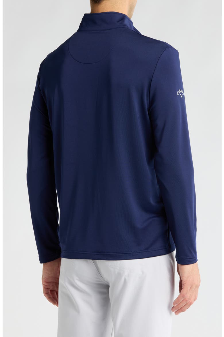 Quarter Zip Pullover, Alternate, color, PEACOAT
