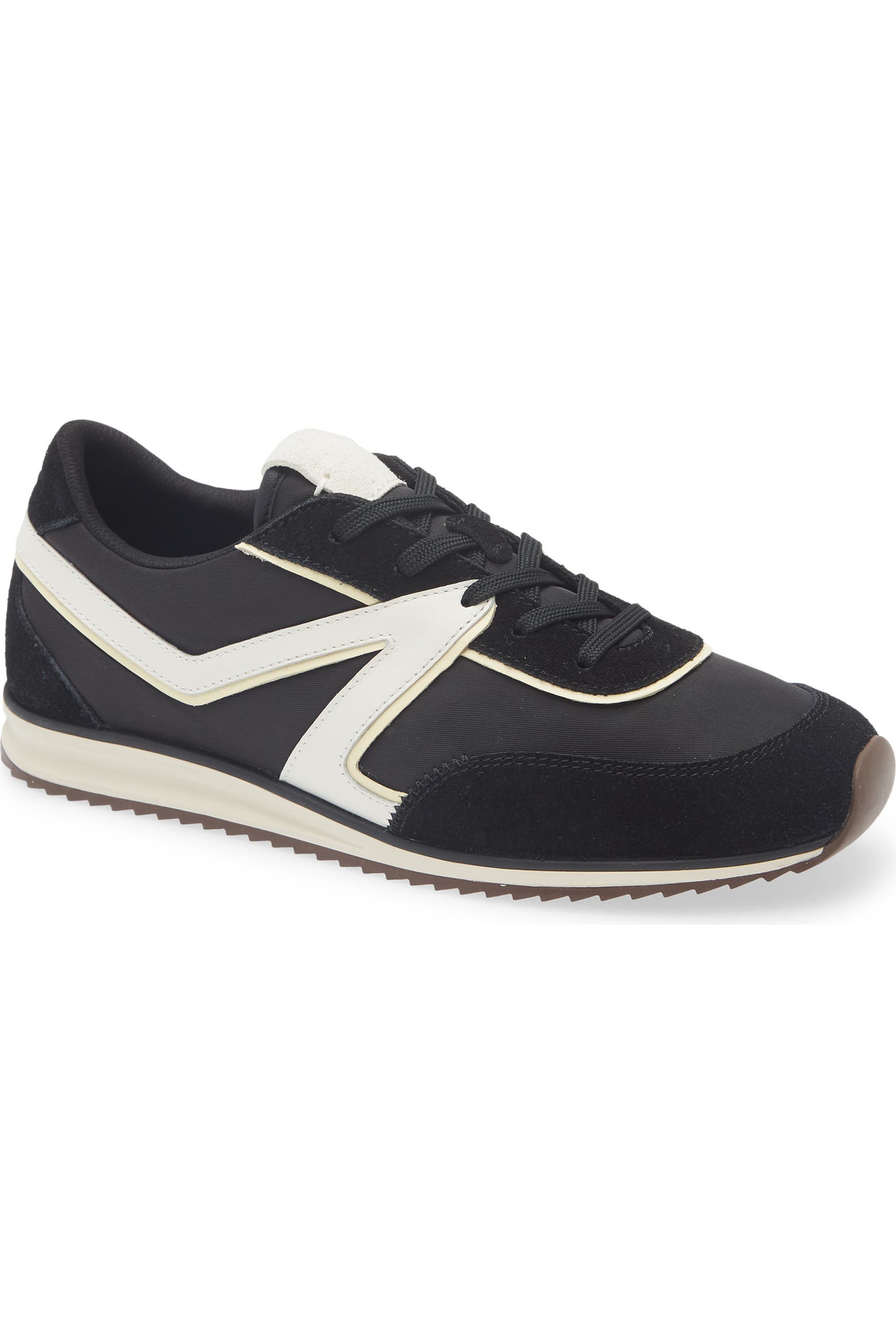 rag & bone Retro Court Sneaker, black