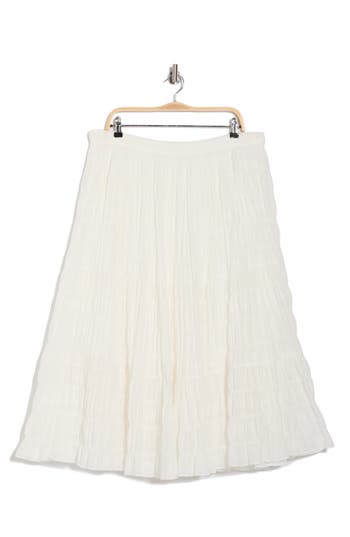 Max Studio Textured Maxi Skirt