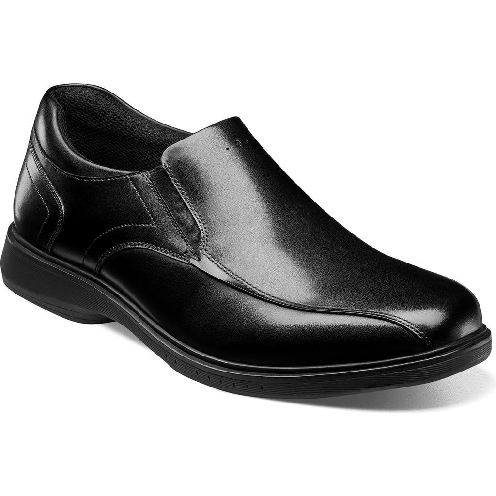 Nunn Bush Kore Pro Bike Toe Slip-on In Black