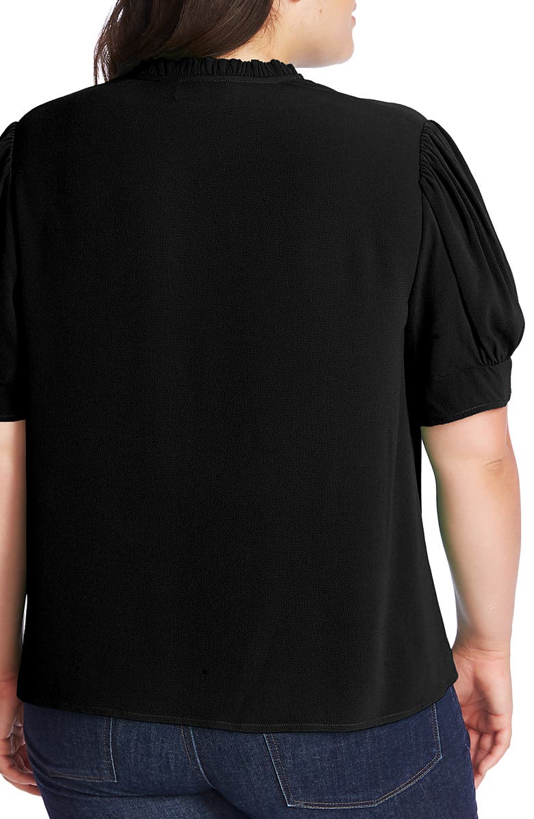 CeCe Ruffle Tie Neck Top, Alternate, color,