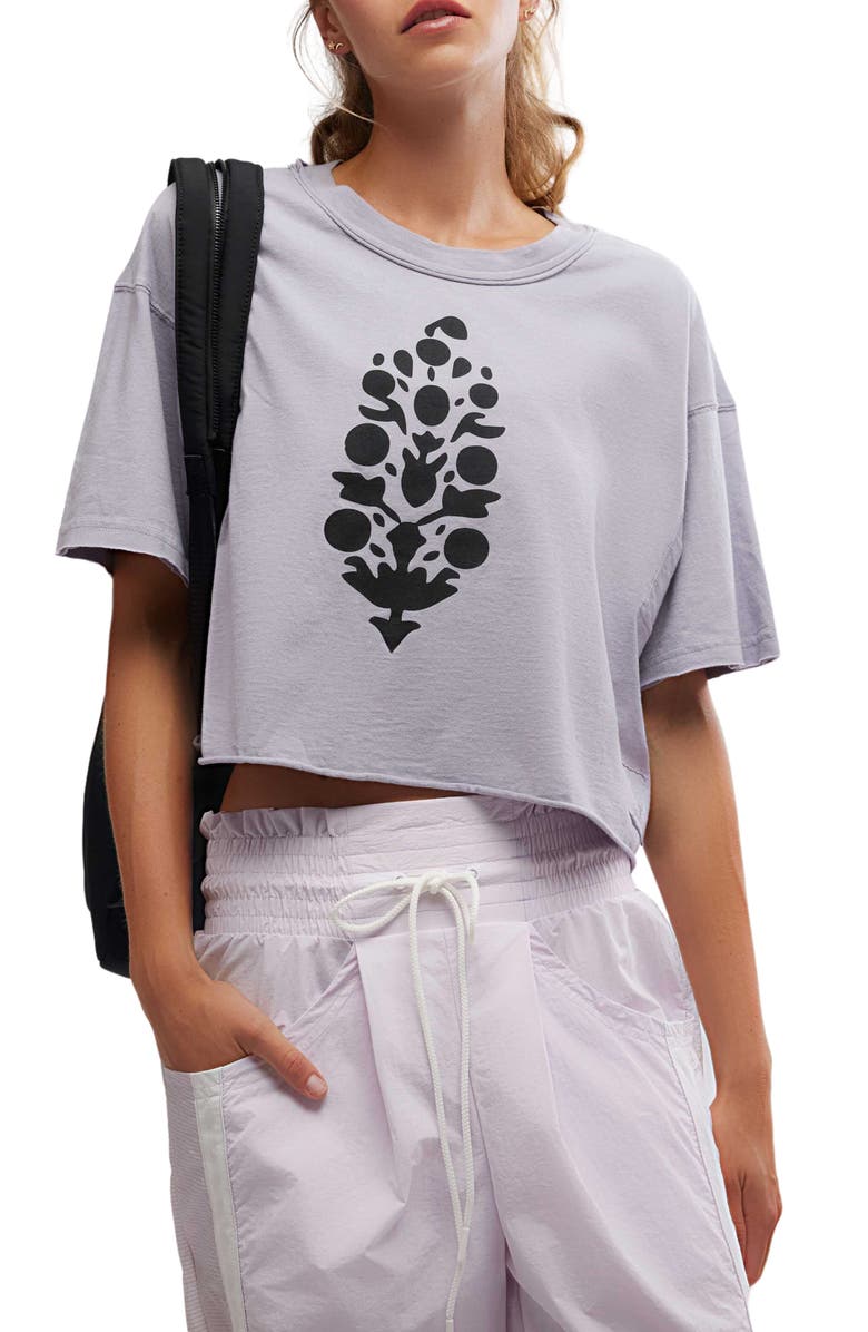 Free People Inspire Logo Graphic Tee, Main, color, 