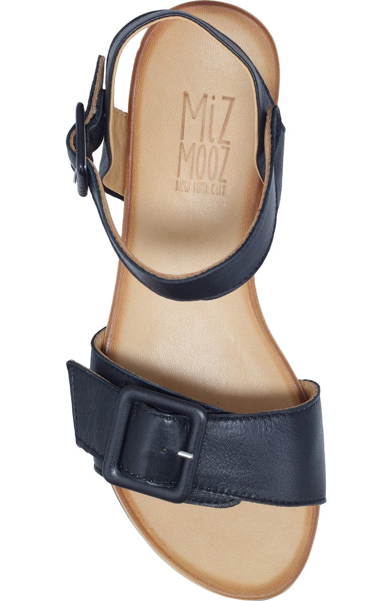 Miz Mooz Tatum Ankle Strap Sandal, Alternate, color, Black