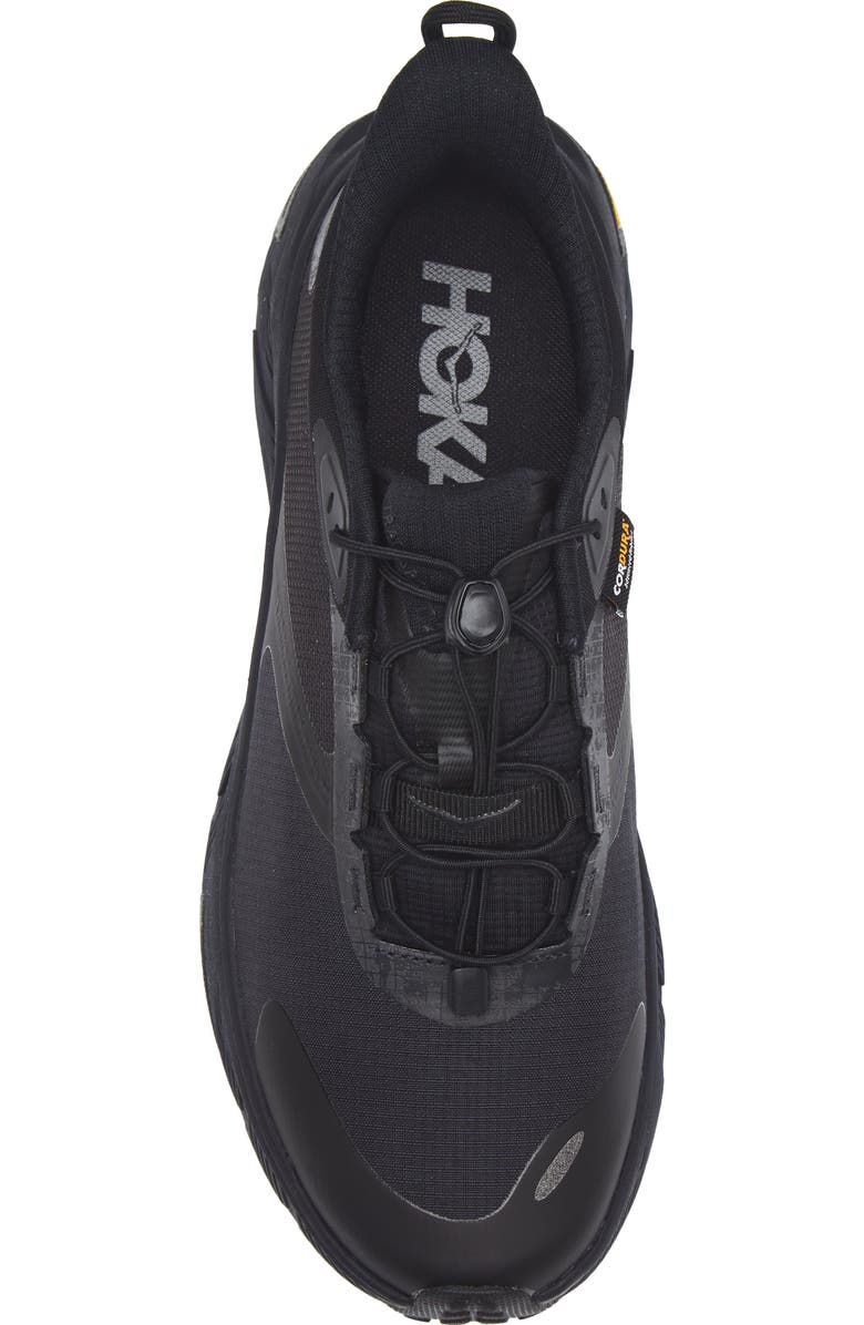 HOKA Transport 2 Gore-Tex<sup>®</sup> Waterproof Sneaker, Alternate, color, Black / Black