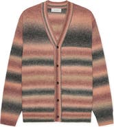 Les Deux Boston Ombré Stripe Cardigan