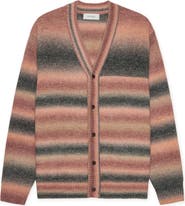 Les Deux Boston Ombré Stripe Cardigan