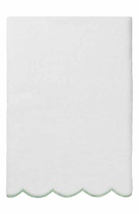 Adornia Scallop Bath Towel